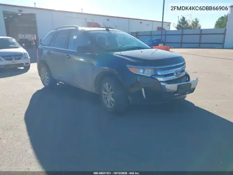 2FMDK4KC6DBB66906 — 2013 Ford EDGE, Desgaste normal, fotos antes de reparar