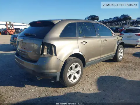 2013 Ford Edge Sel VIN 2FMDK3JC5DBE23579 фото 5