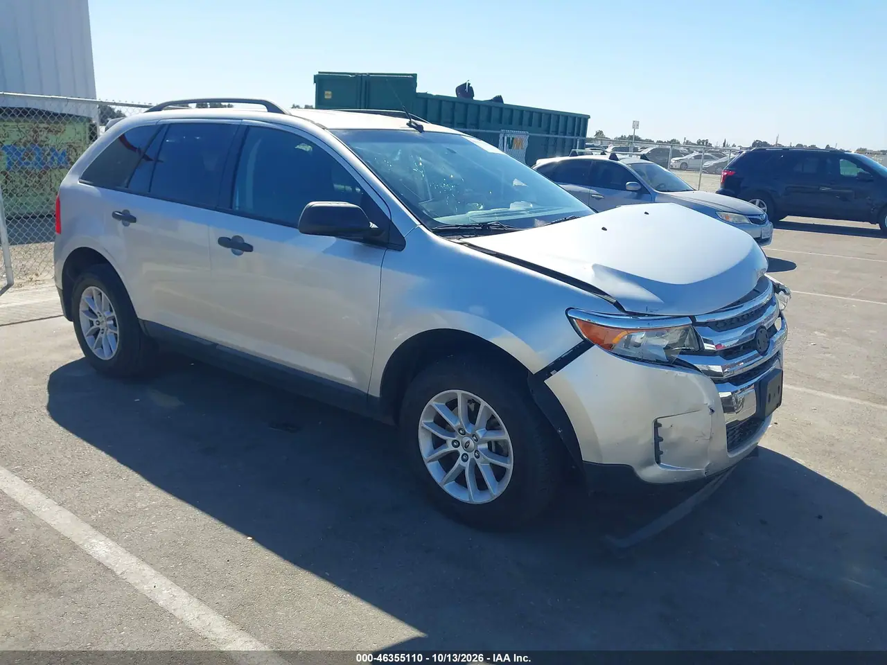 2013 Ford Edge Se VIN 2FMDK3GC1DBB54567 фото 2