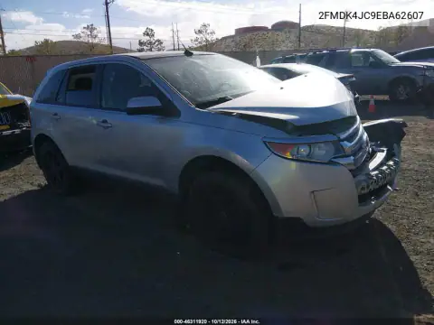 2FMDK4JC9EBA62607 — 2014 Ford EDGE, Lewy przód, zdjęć przed naprawą