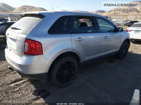 2FMDK4JC9EBA62607 — 2014 Ford EDGE, foto 4 de IAAI, Delantera izquierda