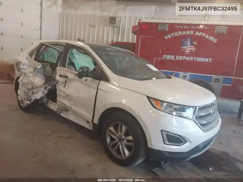 2FMTK4J97FBC32495 — 2015 Ford EDGE, Right side, before-repair photos