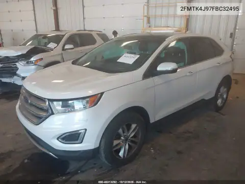 2FMTK4J97FBC32495 — 2015 Ford EDGE, photo 3 from IAAI, Right side
