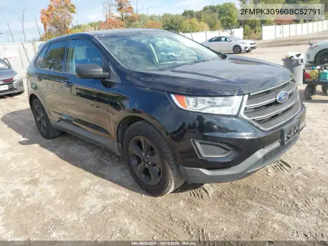 2FMPK3G96GBC52791 — 2016 Ford EDGE, Задняя часть слева, фото до ремонта