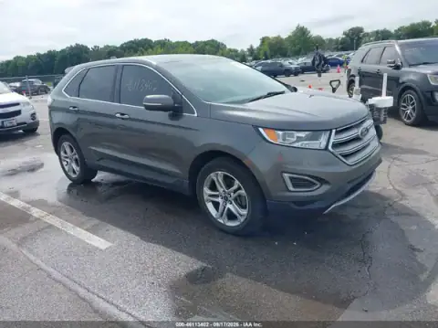 2FMPK4K90HBC12978 — 2017 Ford EDGE, უკანა ნაწილი (Rear), ფოტოები შეკეთებამდე