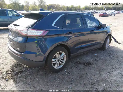 2FMPK3J91HBC67385 — 2017 Ford EDGE, foto 4 de IAAI, Parte delantera