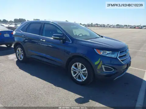 2FMPK3J92HBC10239 — 2017 Ford EDGE, ЕСТЕСТВЕННЫЙ ИЗНОС, фото до ремонта