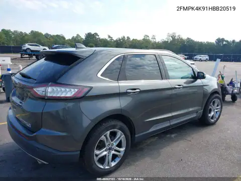 2FMPK4K91HBB20519 — 2017 Ford EDGE, фото 5 с аукциона IAAI, правый бок