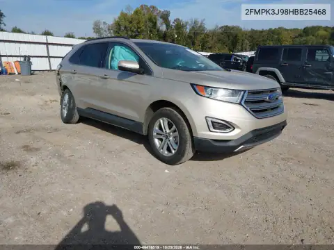 2FMPK3J98HBB25468 — 2017 Ford EDGE, Tył, zdjęć przed naprawą