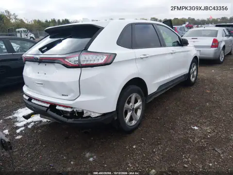 2FMPK3G9XJBC43356 — 2018 Ford EDGE, foto 5 de IAAI, Parte trasera
