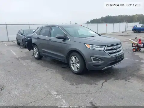 2FMPK4J91JBC11233 — 2018 Ford EDGE, ЗАДНЯЯ ЧАСТЬ, фото до ремонта