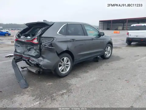 2FMPK4J91JBC11233 — 2018 Ford EDGE, Tył, zdjęć przed naprawą