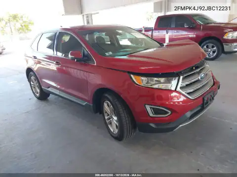 2FMPK4J92JBC12231 — 2018 Ford EDGE, photo 2 from IAAI, Left front