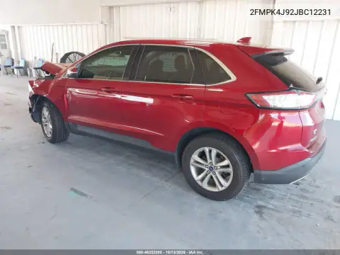 2FMPK4J92JBC12231 — 2018 Ford EDGE, photo 4 from IAAI, Left front