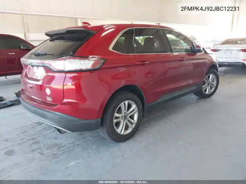 2FMPK4J92JBC12231 — 2018 Ford EDGE, photo 5 from IAAI, Left front
