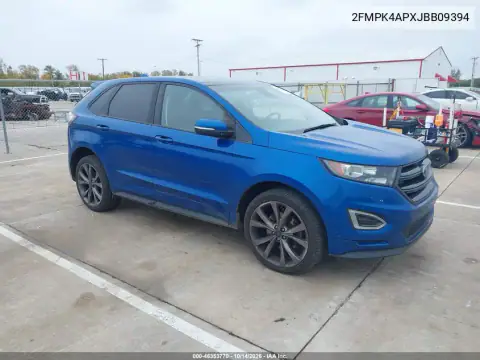 2FMPK4APXJBB09394 — 2018 Ford EDGE, Rear end, before-repair photos