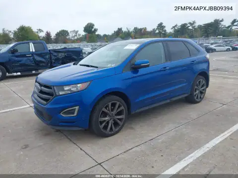 2FMPK4APXJBB09394 — 2018 Ford EDGE, zdjęcie 3 z IAAI, Tył