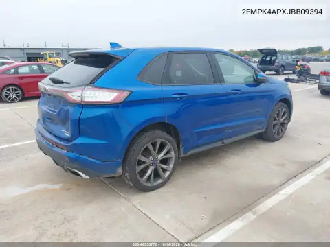 2FMPK4APXJBB09394 — 2018 Ford EDGE, zdjęcie 5 z IAAI, Tył