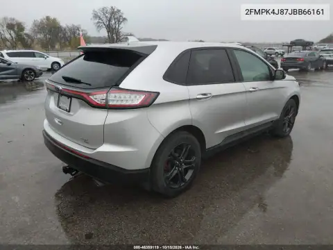 2FMPK4J87JBB66161 — 2018 Ford EDGE, zdjęcie 5 z IAAI, Przód