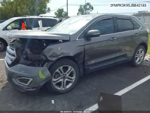 2FMPK3K95JBB42183 — 2018 Ford EDGE, zdjęcie 2 z IAAI, Przód