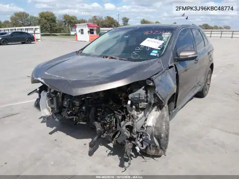 2FMPK3J96KBC48774 — 2019 Ford EDGE, photo 2 from IAAI, Front end