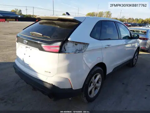 2FMPK3G93KBB17762 — 2019 Ford EDGE, photo 5 from IAAI, Rear end