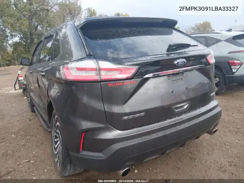 2FMPK3G91LBA33327 — 2020 Ford EDGE, foto 3 de IAAI, Parte delantera