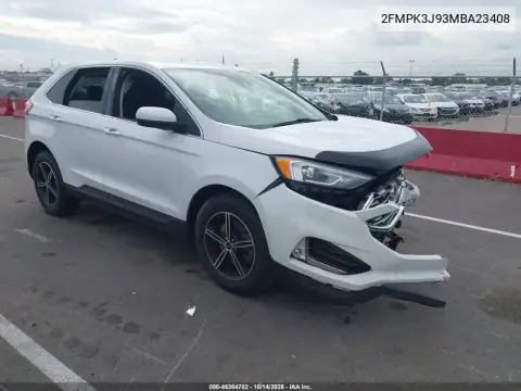2FMPK3J93MBA23408 — 2021 Ford EDGE, Front end, before-repair photos