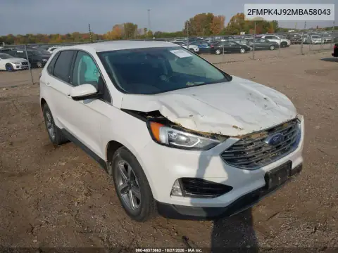 2FMPK4J92MBA58043 — 2021 Ford EDGE, Rollover, before-repair photos