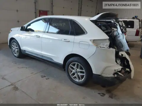 2FMPK4J93NBA51801 — 2022 Ford EDGE, фото 4 з IAAI, Передня й задня частини
