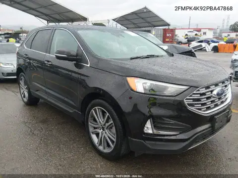 2FMPK4K92PBA47868 — 2023 Ford EDGE, foto 2 de IAAI, Parte trasera