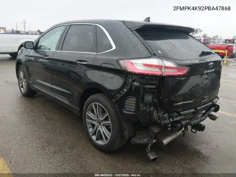 2FMPK4K92PBA47868 — 2023 Ford EDGE, foto 4 de IAAI, Parte trasera
