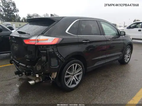 2FMPK4K92PBA47868 — 2023 Ford EDGE, foto 5 de IAAI, Parte trasera
