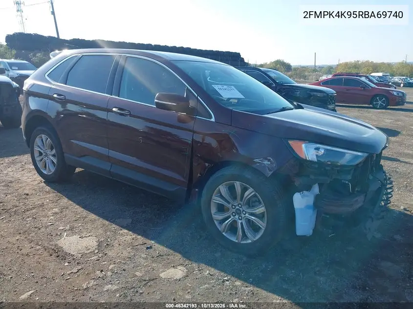2FMPK4K95RBA69740 — 2024 Ford EDGE, zdjęcie 2 z IAAI, Przód