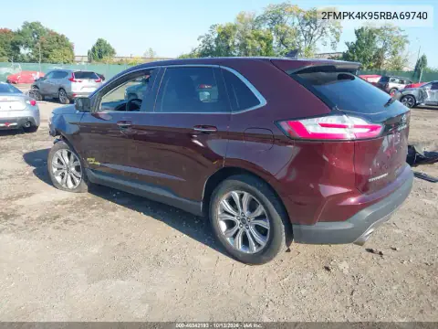 2FMPK4K95RBA69740 — 2024 Ford EDGE, zdjęcie 4 z IAAI, Przód