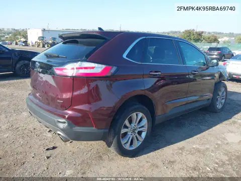 2FMPK4K95RBA69740 — 2024 Ford EDGE, zdjęcie 5 z IAAI, Przód