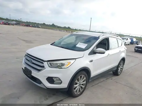 1FMCU0JD3HUE93465 — 2017 Ford Escape Titanium, ფოტო 2, IAAI 23.10.2026, ბუნებრივი ცვეთა