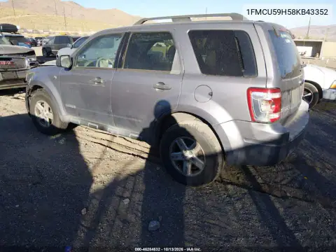 1FMCU59H58KB43352 — 2008 Ford Escape, photo 3 from IAAI 23.10.2026, Front end