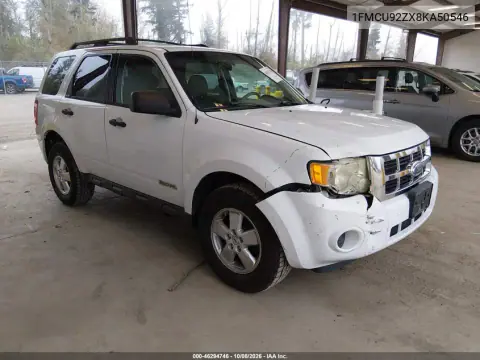 1FMCU92ZX8KA50546 — 2008 Ford Escape, Передняя часть, фото до ремонта
