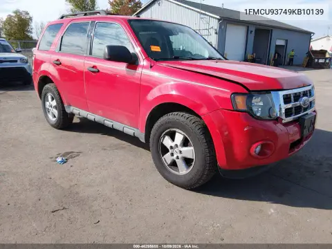 1FMCU93749KB10139 — 2009 Ford Escape, Передняя часть, фото до ремонта