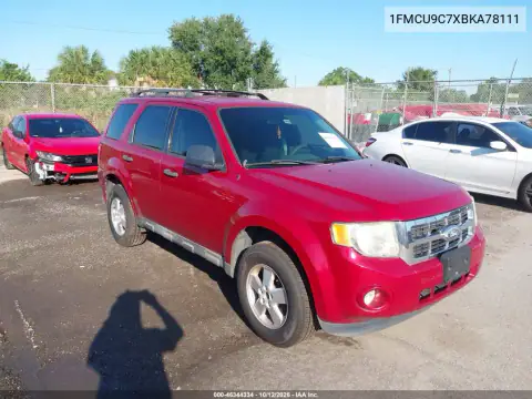 1FMCU9C7XBKA78111 — 2011 Ford Escape, Естественный износ, фото до ремонта