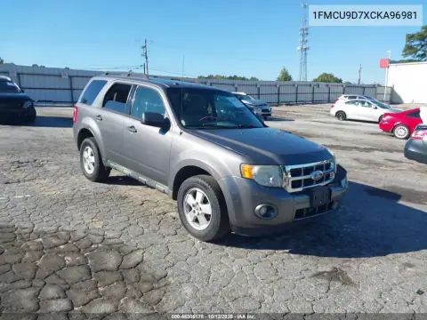 1FMCU9D7XCKA96981 — 2012 Ford Escape, All-over damage, before-repair photos