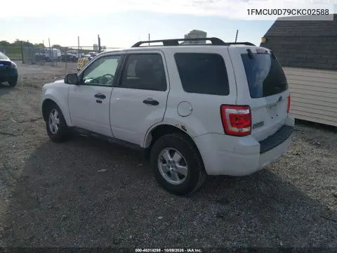 2012 Ford Escape Xlt VIN 1FMCU0D79CKC02588 фото 4