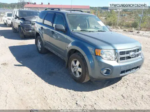 2012 Ford Escape Xlt VIN 1FMCU9DG9CKC62441 фото 2