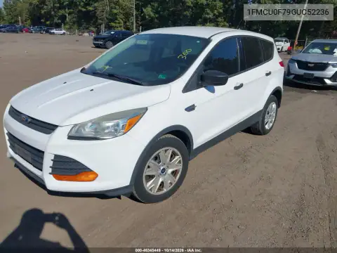 1FMCU0F79GUC52236 — 2016 Ford Escape, photo 3 from IAAI 28.10.2026, Normal wear