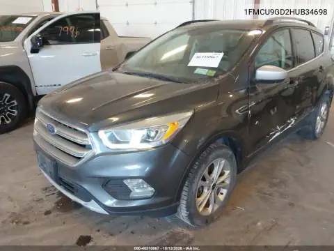 1FMCU9GD2HUB34698 — 2017 Ford Escape, photo 3 from IAAI 20.10.2026, Normal wear