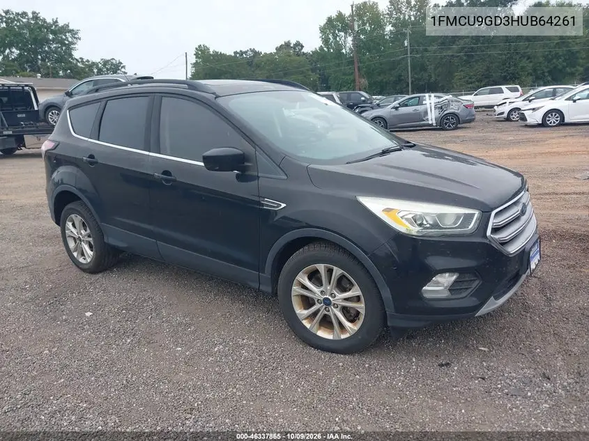 2017 Ford Escape Se VIN 1FMCU9GD3HUB64261 фото 2