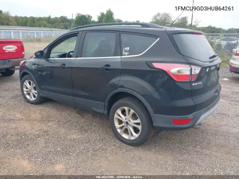 2017 Ford Escape Se VIN 1FMCU9GD3HUB64261 фото 4