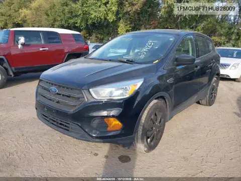 1FMCU0F71HUB28009 — 2017 Ford Escape, photo 3 from IAAI 21.10.2026, Normal wear