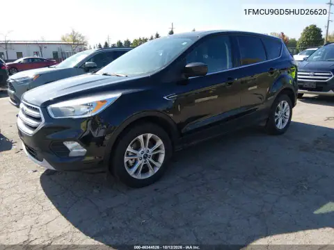 1FMCU9GD5HUD26620 — 2017 Ford Escape, photo 2 from IAAI, Normal wear